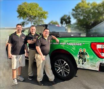 SERVPRO Monitoring Team: Brian Joyner and Charles Maxey - monitoring@Servprolargo.com, team member at SERVPRO of Clearwater South / Clearwater Beach