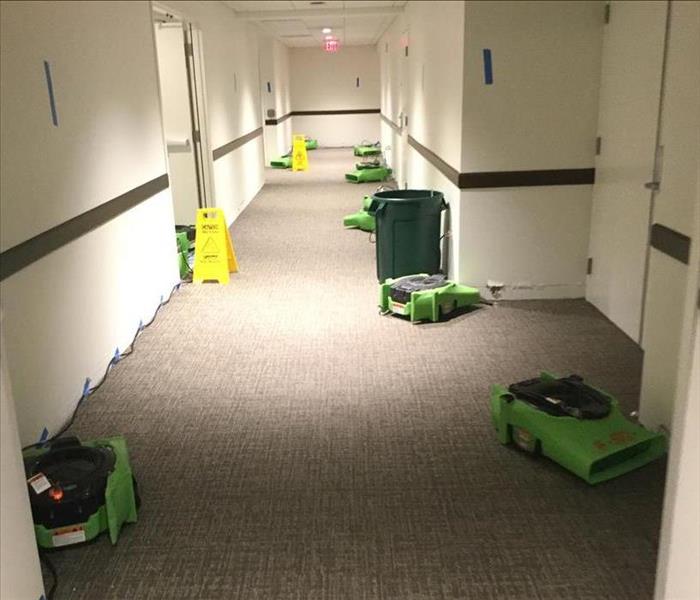 air movers, corridor, lines of injectidry